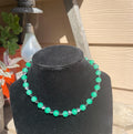 GREEN AVENTURINE & HEMATITE HEARTZ