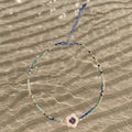 TURTLE, SHELL & AMAZONITE - NECKLACE
