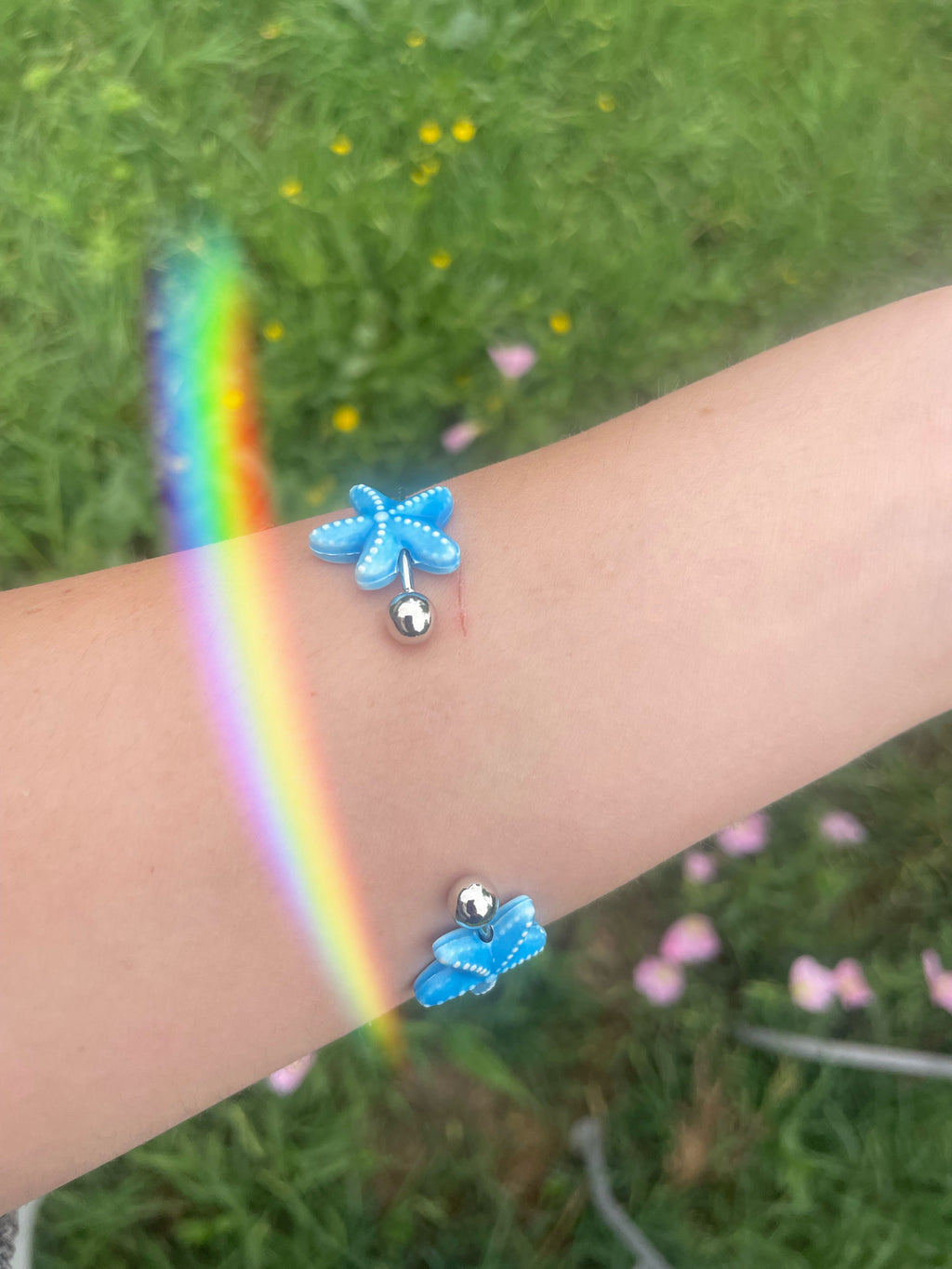SPRING HAS SPRUNG - SILVER BRACELET