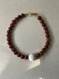 SUNSTONE & LAVA ROCK - BRACELET