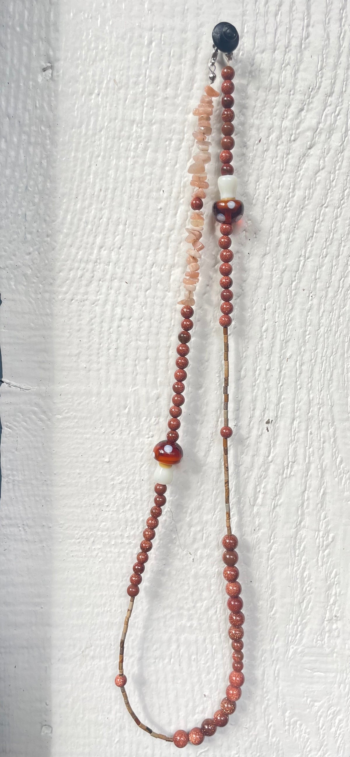 SUNSTONE & SCRIPT JASPER - WAIST BEADS