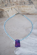 PURPLE JASPER - CHOKER