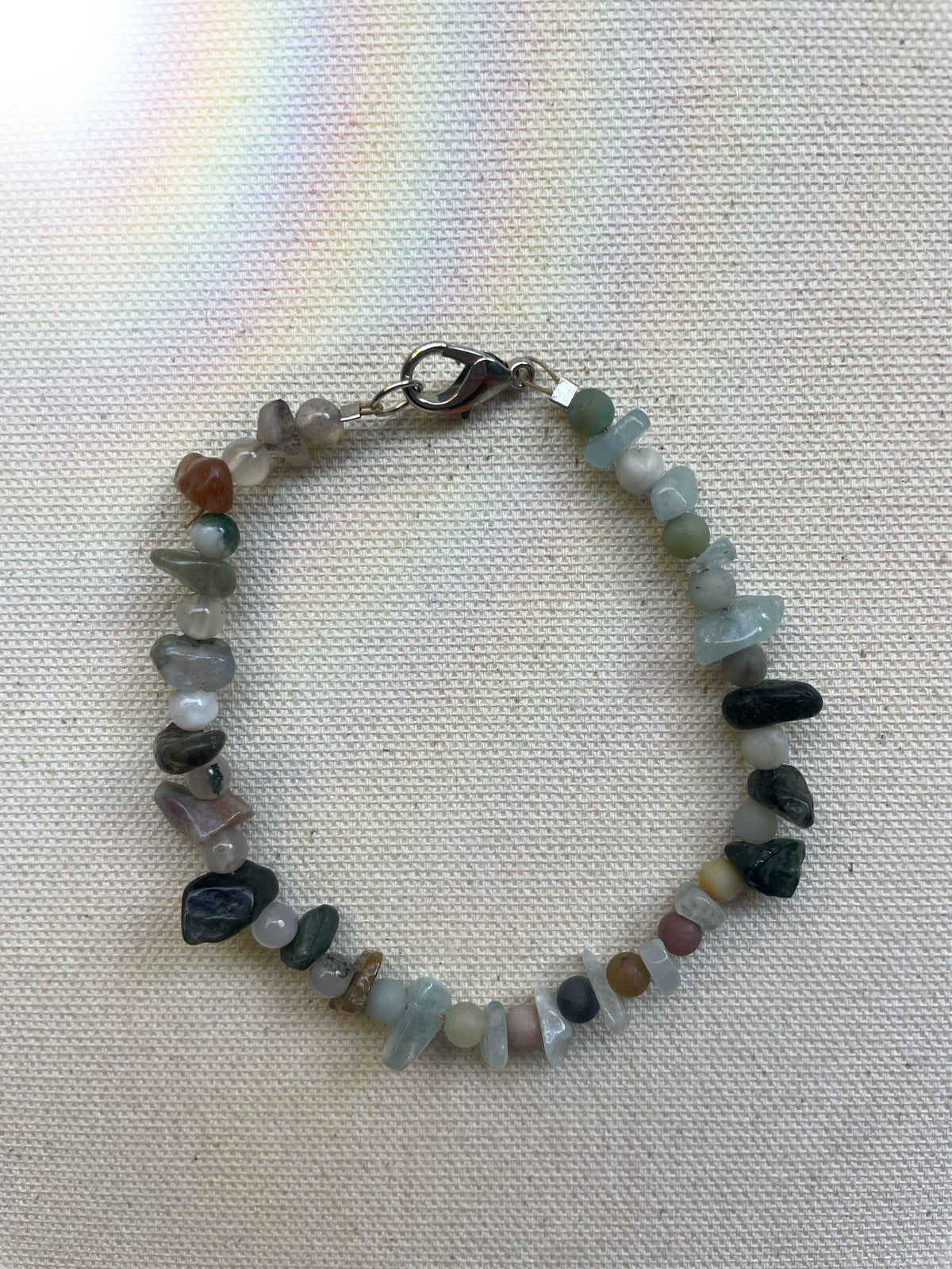 ANGELITE & JASPER - BRACELET