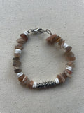 SUNSTONE & SHELL - BRACELET