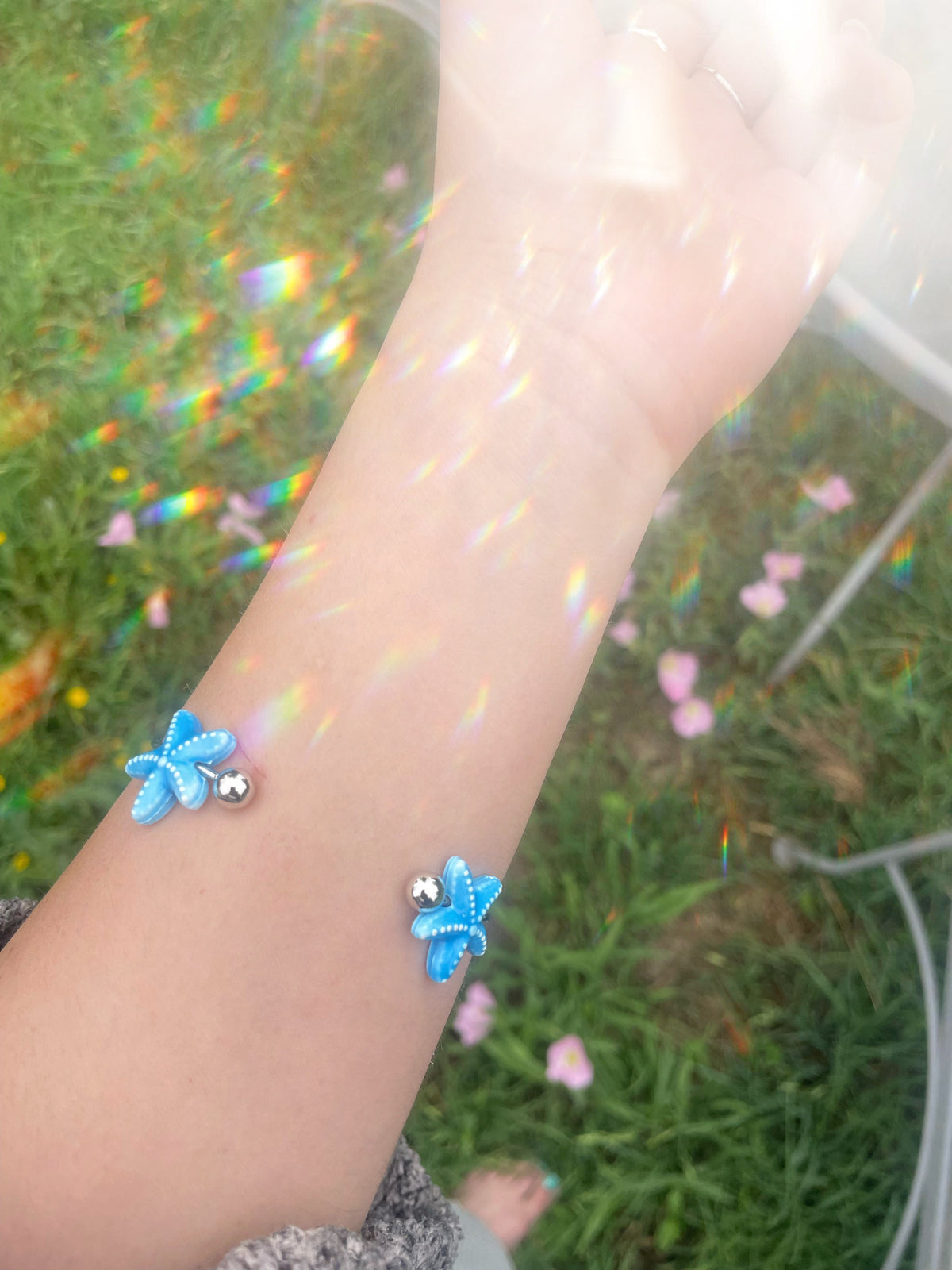 SPRING HAS SPRUNG - SILVER BRACELET