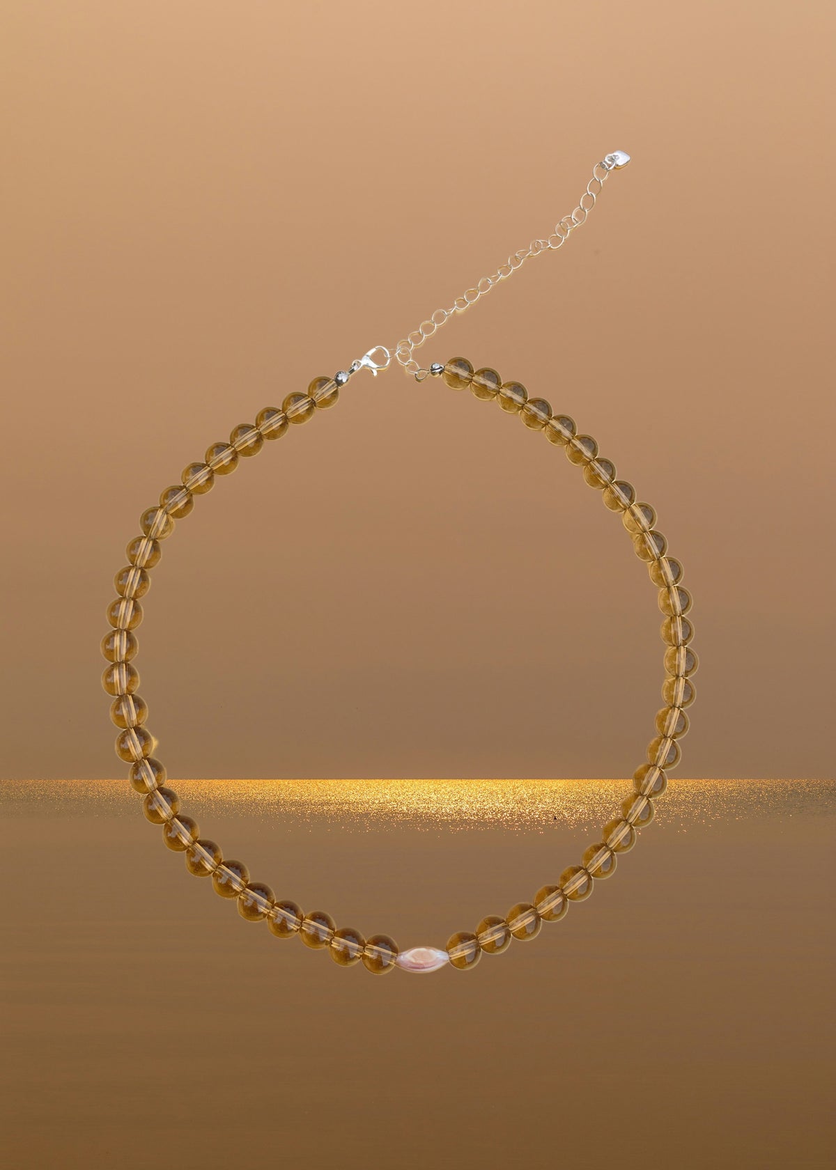 EMBER - SMOKY QUARTZ & SHELL