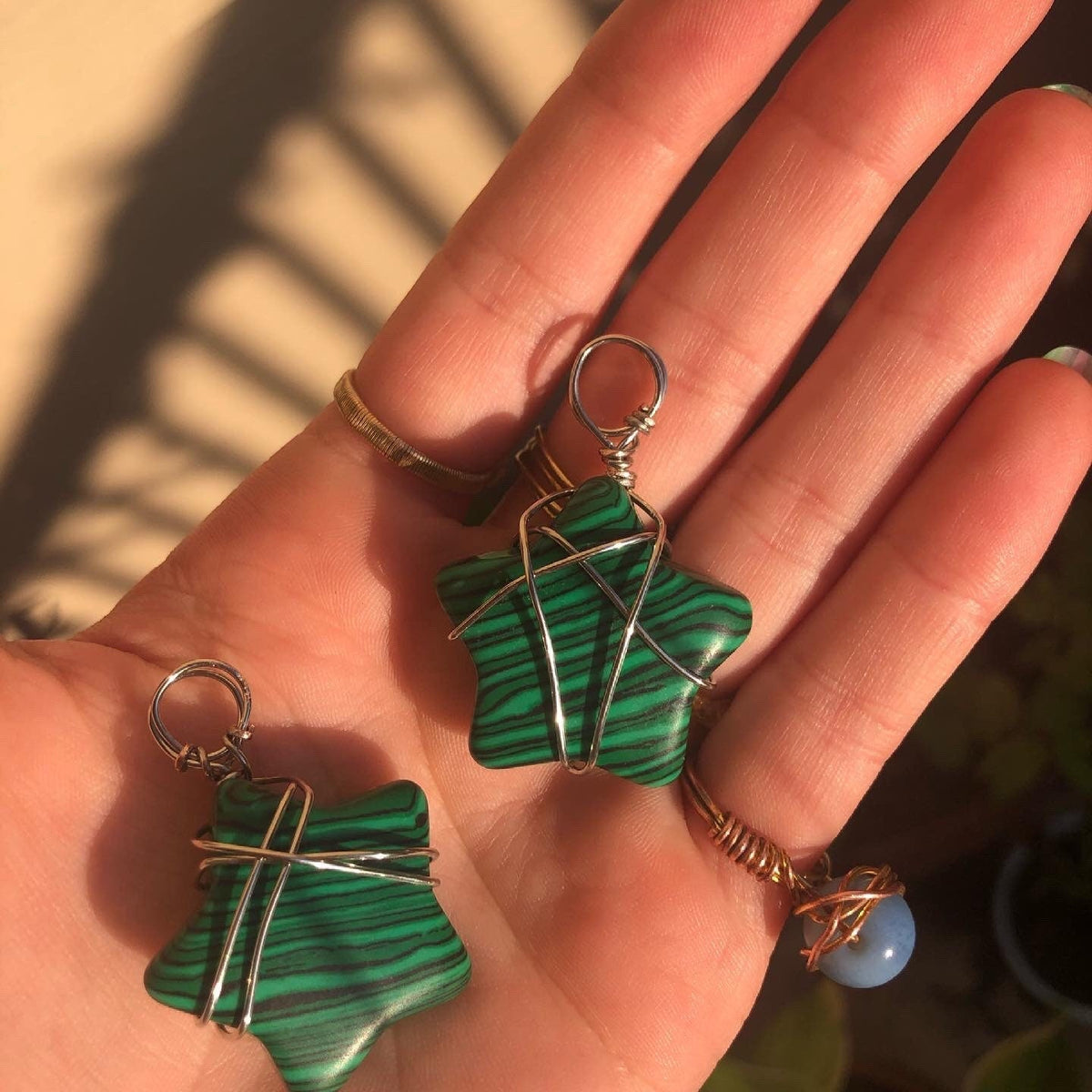 MALACHITE - PENDANTS