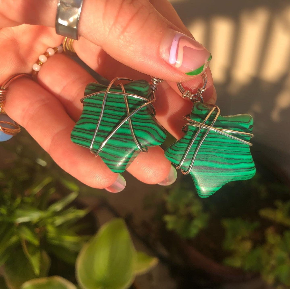 MALACHITE - PENDANTS